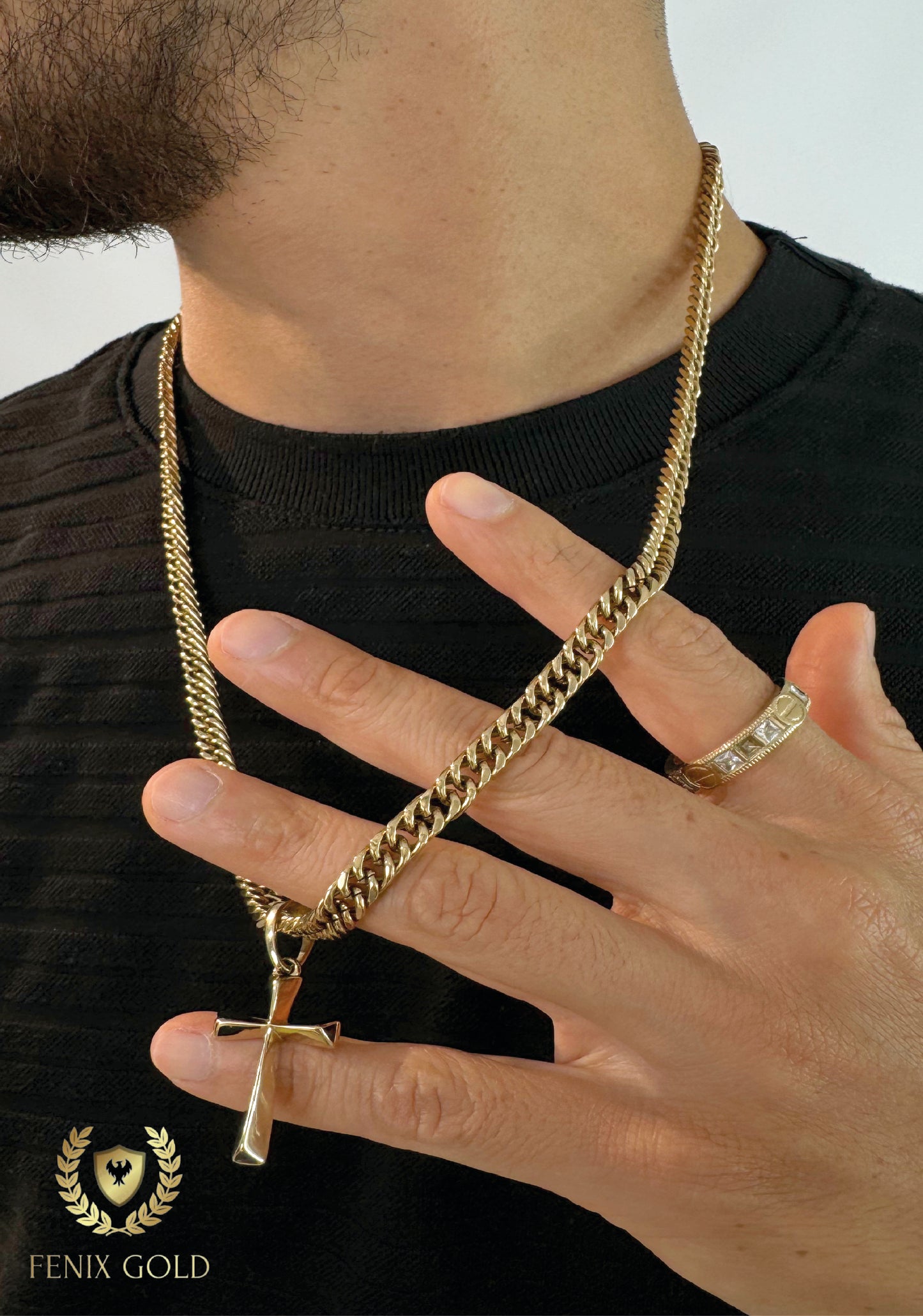 Cadena Barbada Hombre