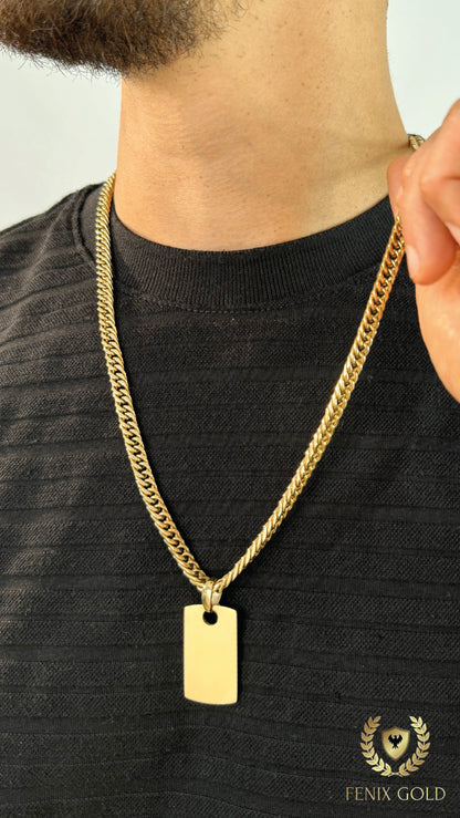 Cadena Barbada Hombre