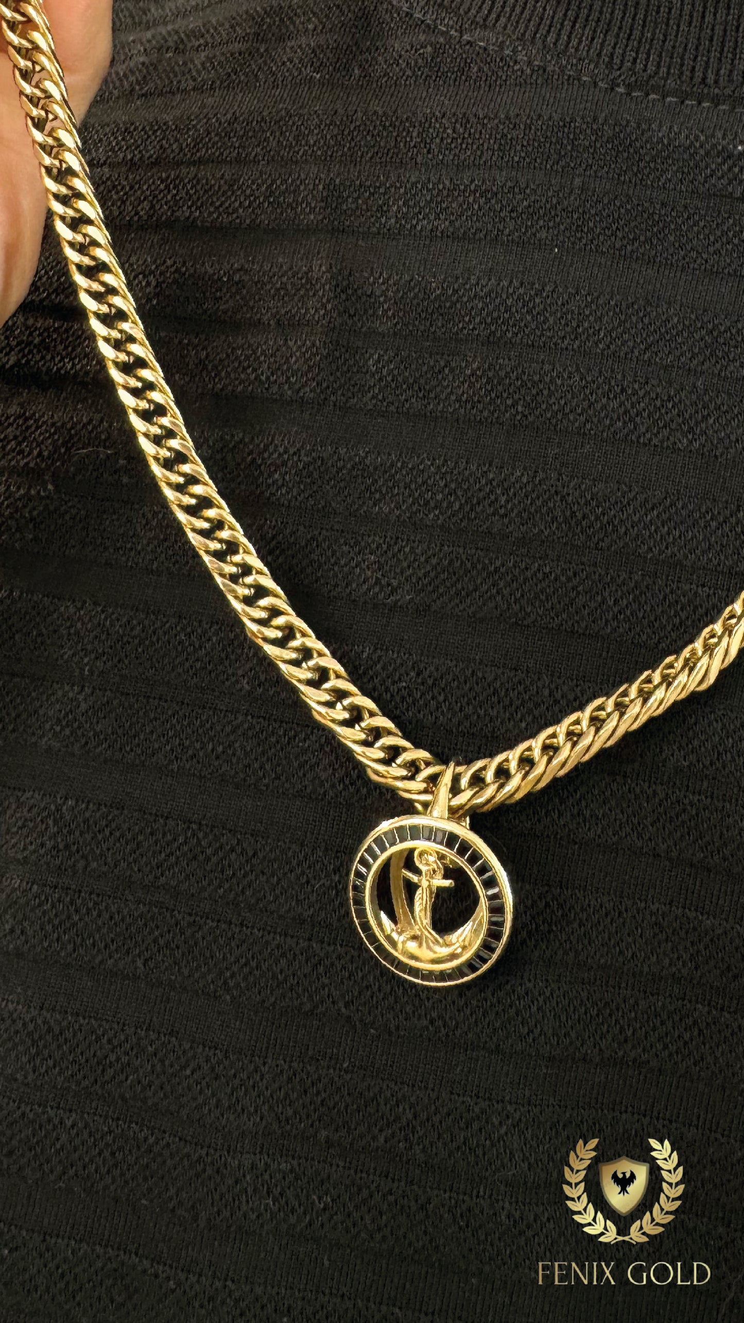 Cadena Barbada Hombre