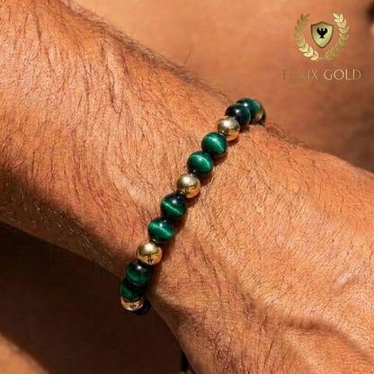 Pulsera Balines Intercalada Doble