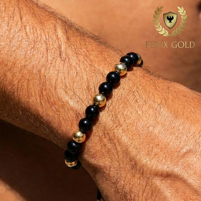 Pulsera Balines Intercalada Doble