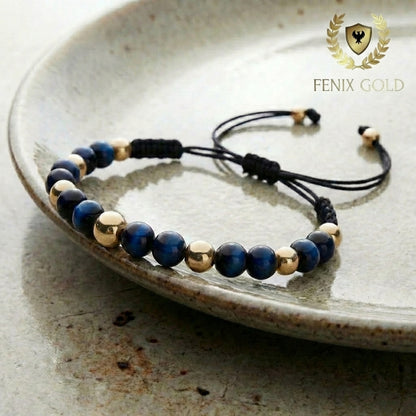 Pulsera Balines Intercalada Doble